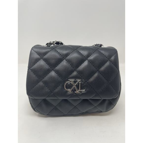 Christian Lacroix Black Valo Chain Design Shoulder Bag MSRP $98 - Picture 1 of 9